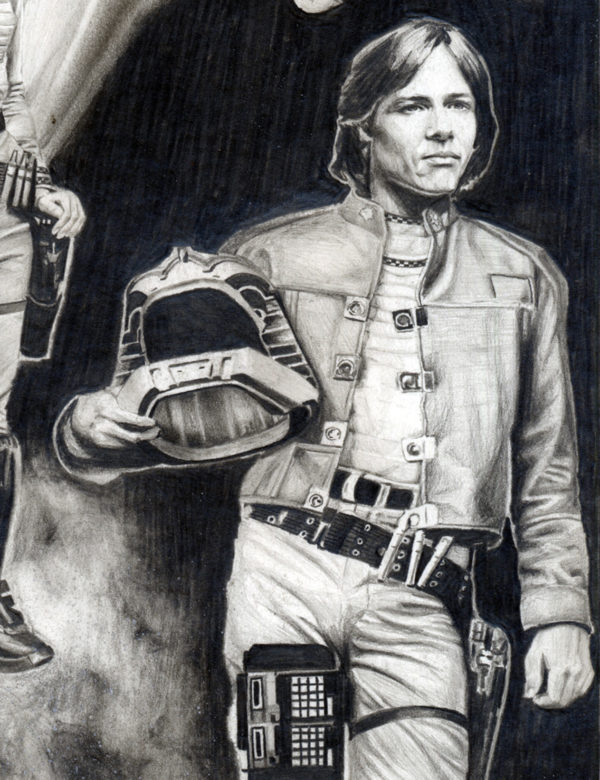 Battle Star Galactica Close Up 2