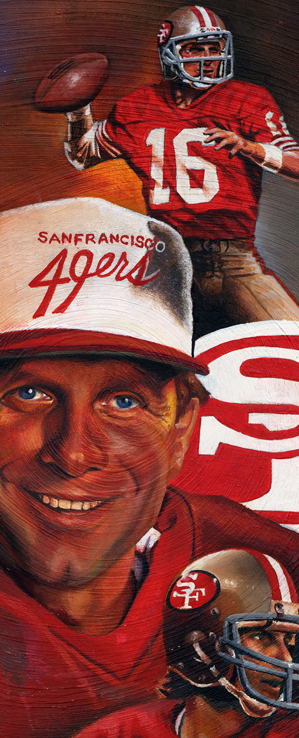Joe Montana Close Up
