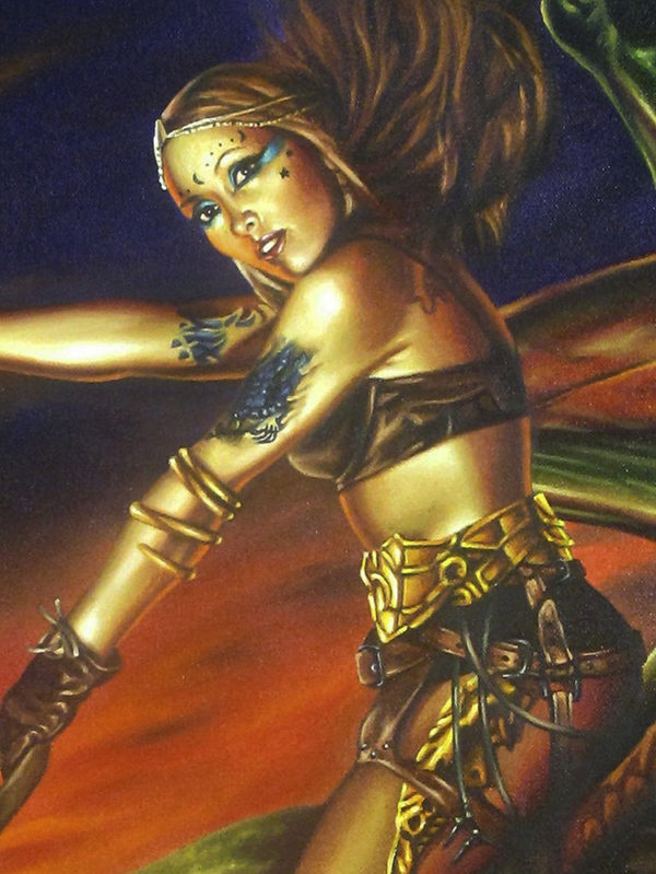 Private Commission Lucia Close Up 1